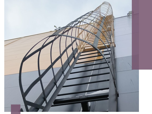 Изготовление и монтаж пожарных лестниц в Ростове-на-Доне профессионально