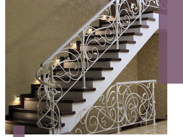 Кованые лестницы под ключ в Ростове-на-Доне — изготовление и монтаж