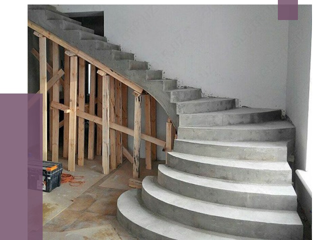 Изготовление бетонных лестниц под ключ в Ростове-на-Доне от 20337 руб. | ПРОЛЁТ-Рст