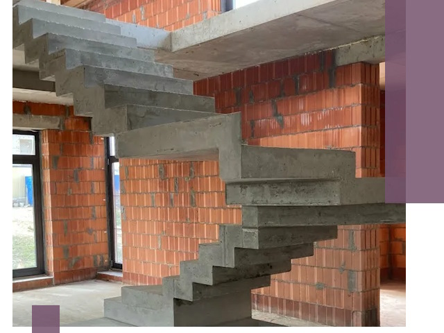 Изготовление бетонных лестниц под ключ в Ростове-на-Доне