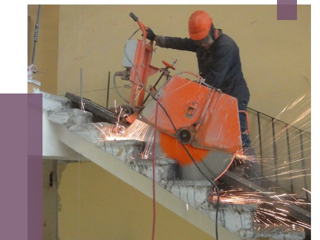 Демонтаж бетонных лестниц в Ростове-на-Доне от 4693 руб. за м2 | ПРОЛЁТ-Рст