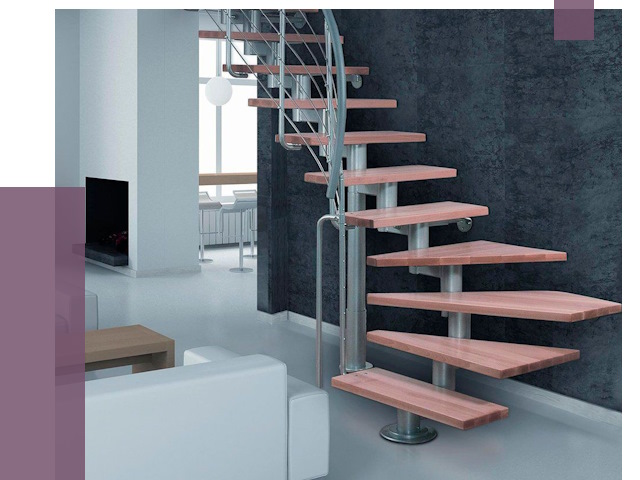 Модульные лестницы в Ростове-на-Доне от 17208 руб. — купить в ПРОЛЁТ-Рст