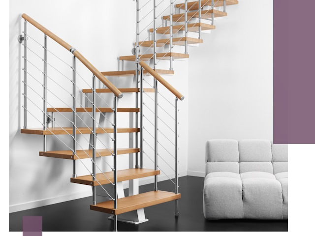 Модульные лестницы под ключ в Ростове-на-Доне — монтаж и изготовление