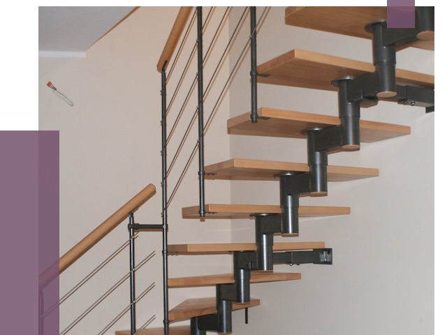 Изготовление модульных лестниц в Ростове-на-Доне от 11733 руб. 