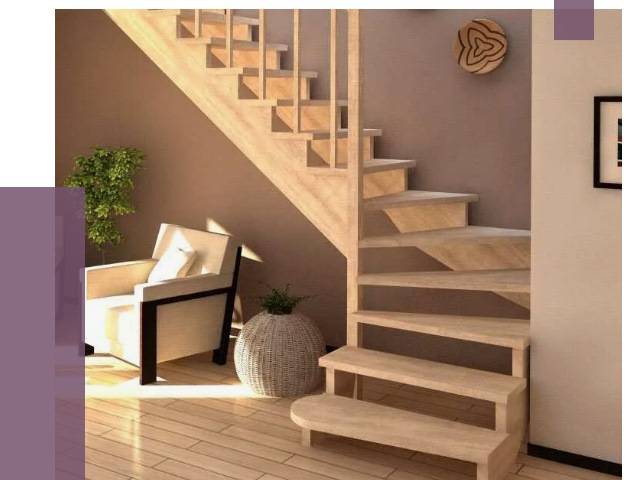 Изготовление Г-образных лестниц в Ростове-на-Доне от 19294 руб. 