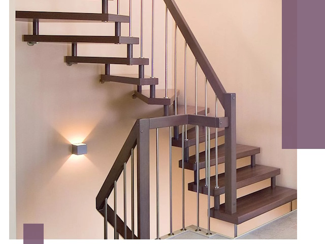 Изготовление лестниц на больцах в Ростове-на-Доне под ключ