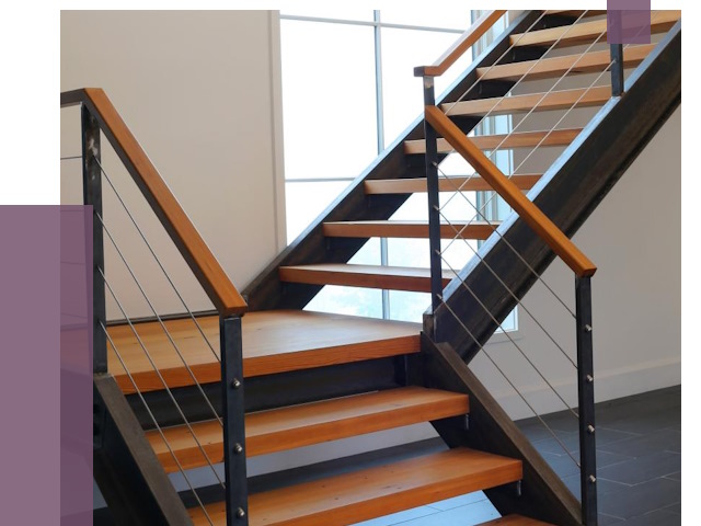 Изготовление лестниц на металлокаркасе в Ростове-на-Доне от 19294 руб. | ПРОЛЁТ-Рст