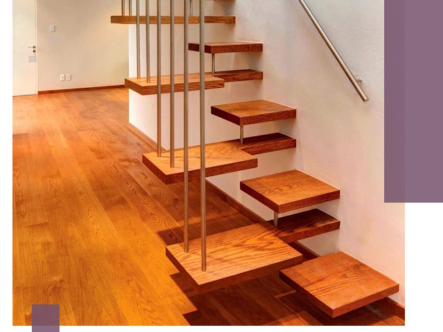 Лестницы «гусиный шаг» на заказ в Ростове-на-Доне для узких пространств