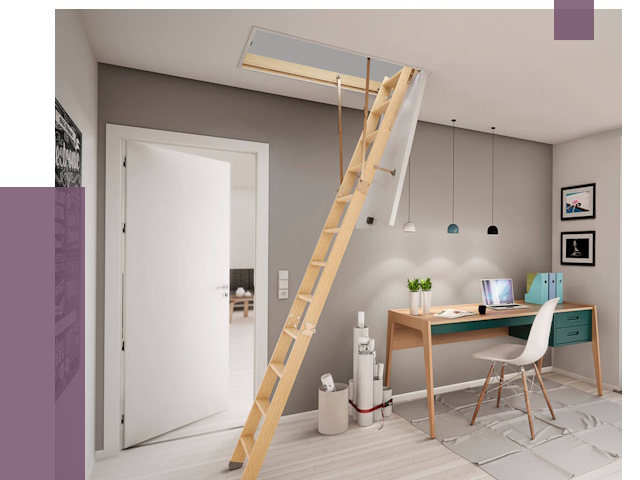 Чердачные лестницы в Ростове-на-Доне — от 14861 руб. | ПРОЛЁТ-Рст