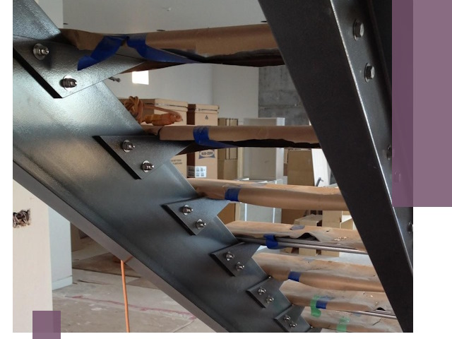 Усиление лестничных конструкций и усиление опор в Ростове-на-Доне