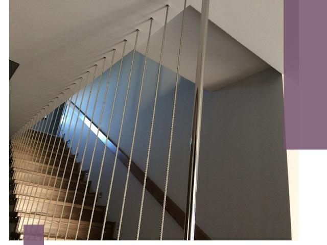 Тросовые перила под ключ в Ростове-на-Доне — производство и монтаж