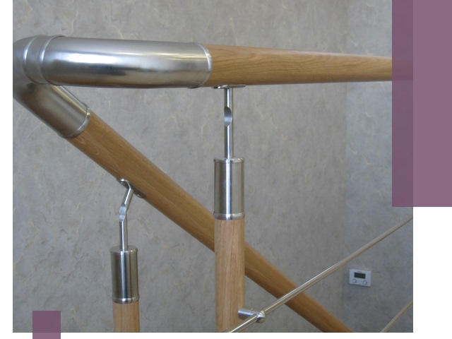 Комбинированные перила на заказ в Ростове-на-Доне — монтаж и производство