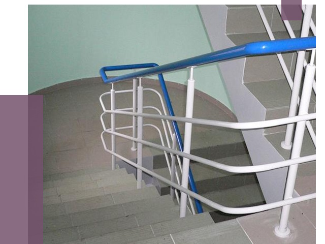 Перила в подъезде в Ростове-на-Доне — установка и замена от 7561 руб. | ПРОЛЁТ-Рст