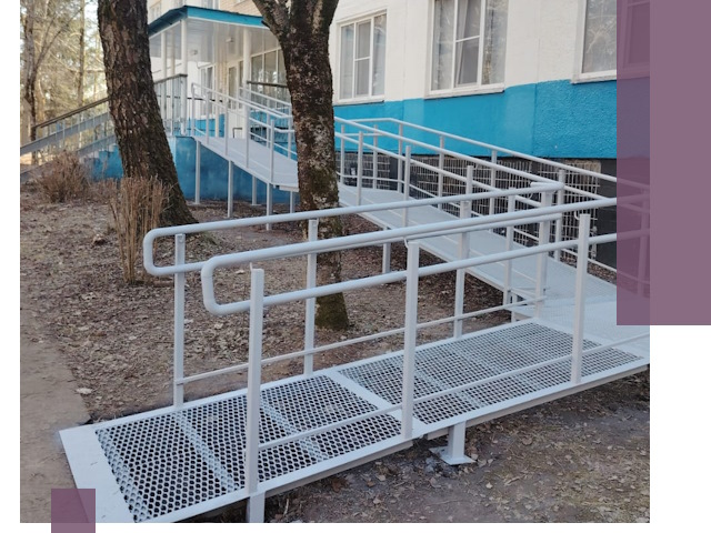 Пандусы под ключ в Ростове-на-Доне: изготовление, монтаж и демонтаж