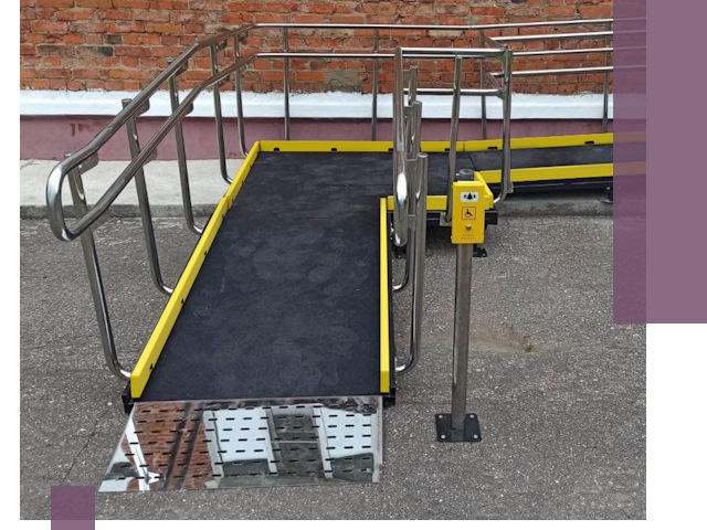 Изготовление наклонных пандусов для инвалидов в Ростове-на-Доне