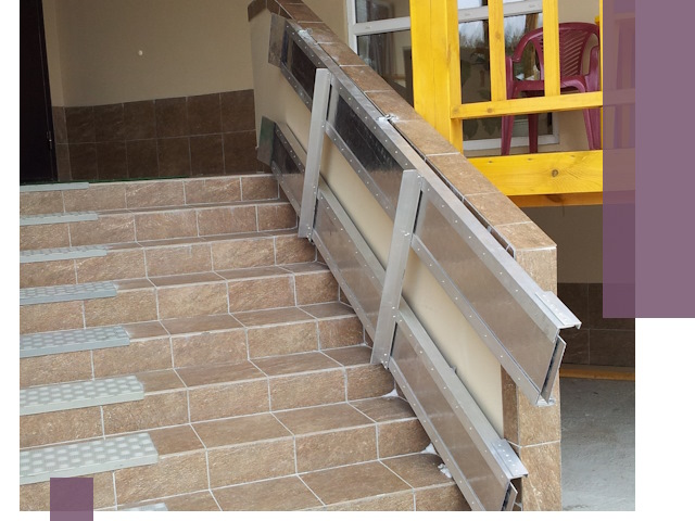 Откидные пандусы под ключ в Ростове-на-Доне — монтаж и демонтаж