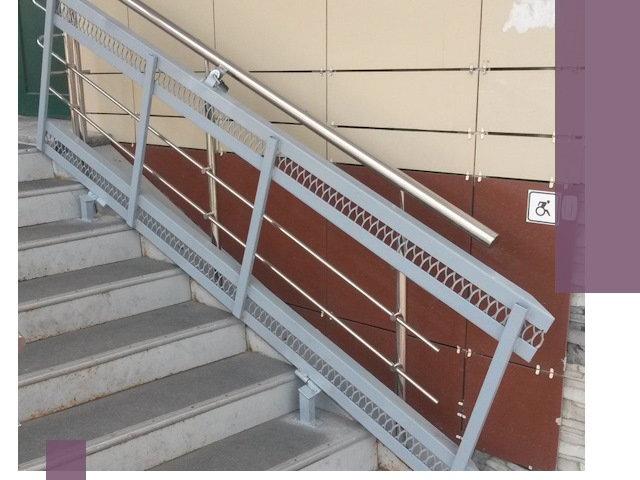 Изготовление откидных пандусов под ключ в Ростове-на-Доне