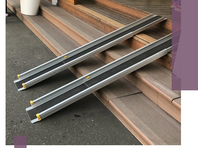 Телескопические пандусы под ключ в Ростове-на-Доне — изготовление и монтаж