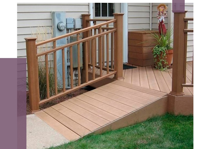 Пандус на крыльцо в Ростове-на-Доне под ключ от 7926 руб. 