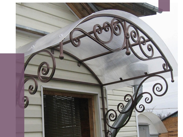 Изготовление козырьков в Ростове-на-Доне от 7509 руб. — заказать | ПРОЛЁТ-Рст