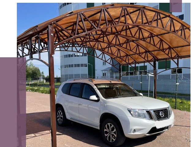 Недорогие навесы в Ростове-на-Доне от 43802 руб.  | ПРОЛЁТ-Рст