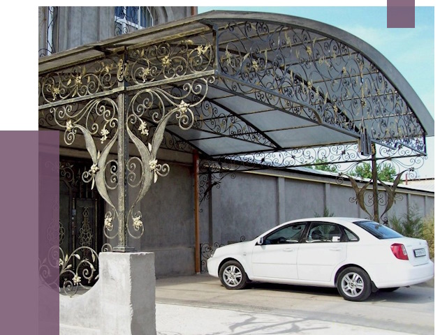 Кованые навесы в Ростове-на-Доне от 14861 руб. | ПРОЛЁТ-Рст