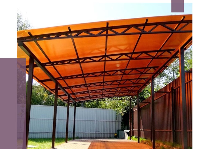 Односкатные навесы под ключ в Ростове-на-Доне от 13401 руб. 