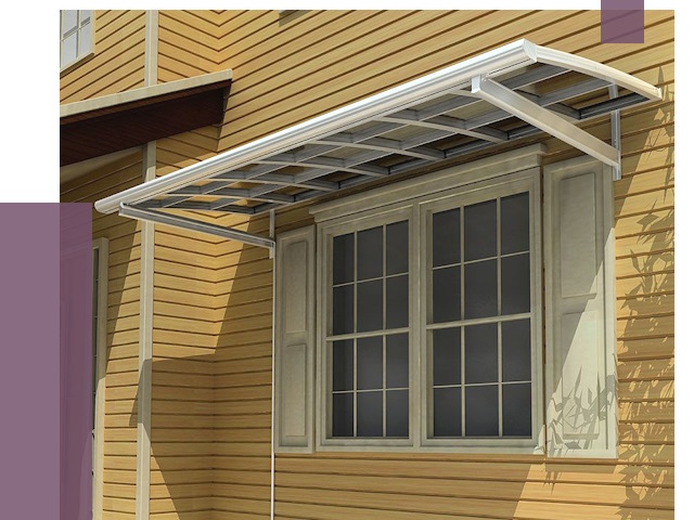 Козырьки над окнами в Ростове-на-Доне от 7770 руб. — монтаж, покупки | ПРОЛЁТ-Рст