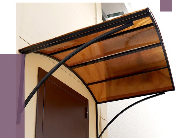 Недорогие козырьки в Ростове-на-Доне от 7738 руб.  | ПРОЛЁТ-Рст