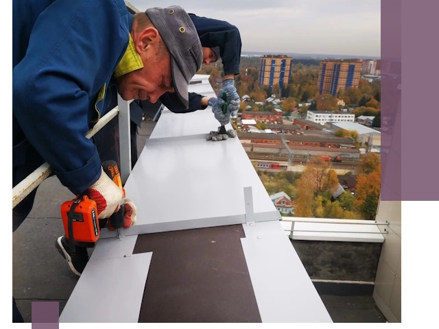 Монтаж парапетов в Ростове-на-Доне — установка прочных металлических ограждений