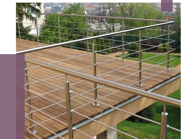 Алюминиевые парапеты в Ростове-на-Доне под ключ от 7926 руб. 