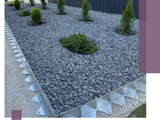 Оцинкованные металлические бордюры под заказ в Ростове-на-Доне