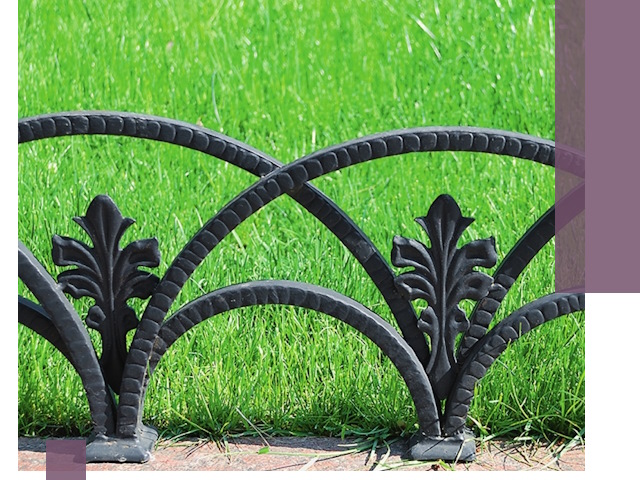 Декоративные металлические бордюры под ключ в Ростове-на-Доне