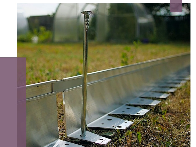 Металлические бордюры для газона в Ростове-на-Доне от 4380 руб. | ПРОЛЁТ-Рст