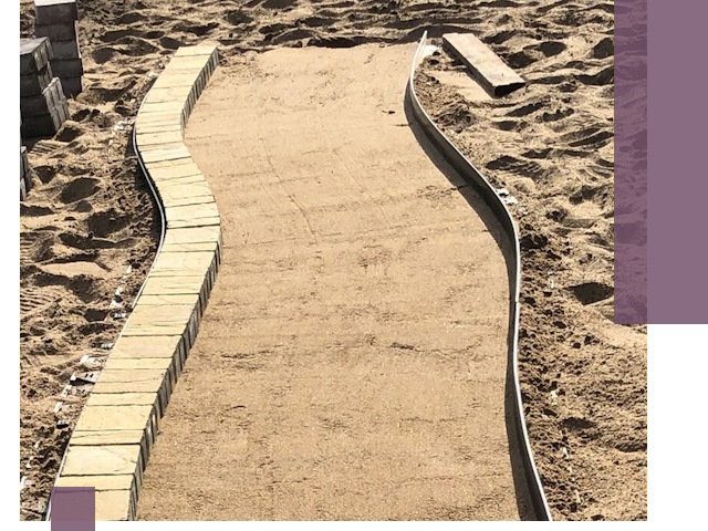 Металлические бордюры для тротуаров в Ростове-на-Доне — прочные и долговечные