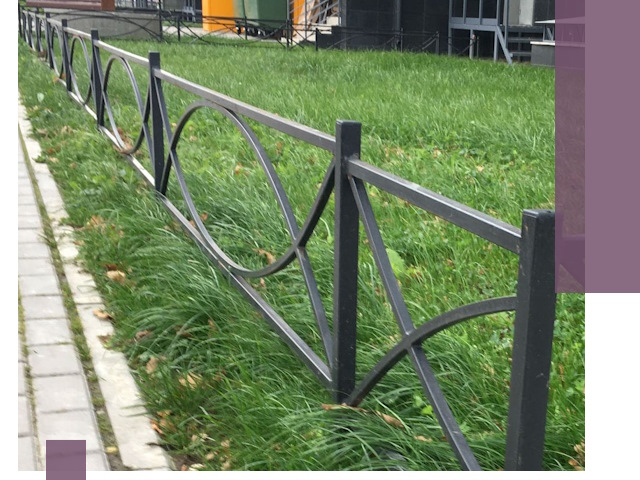 Газонные ограждения из металла в Ростове-на-Доне — монтаж и продажа