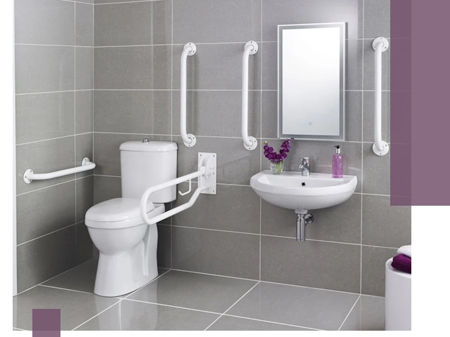 Поручни для санузлов в Ростове-на-Доне: установка, ремонт и монтаж